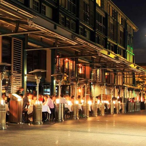 An image of woolloomooloo Wharf as seen on your evening gourmet foodie private tour