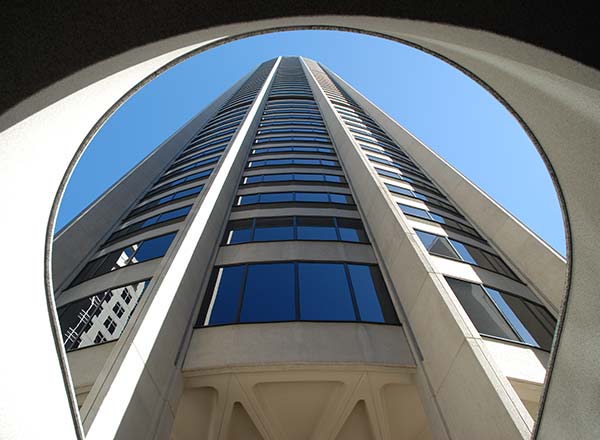 An image of the unique architecture at Australia Square on the Private Architectural Tour of Sydney